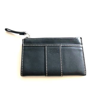 Coach Small Black Wallet